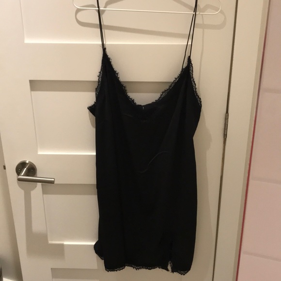 Urban Outfitters Black Slip Dress